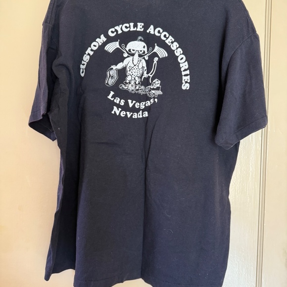 Bald Eagle “Motor Harley Davidson Cycles Est. 1903” 3D Emblem T-shirt - Picture 2 of 4